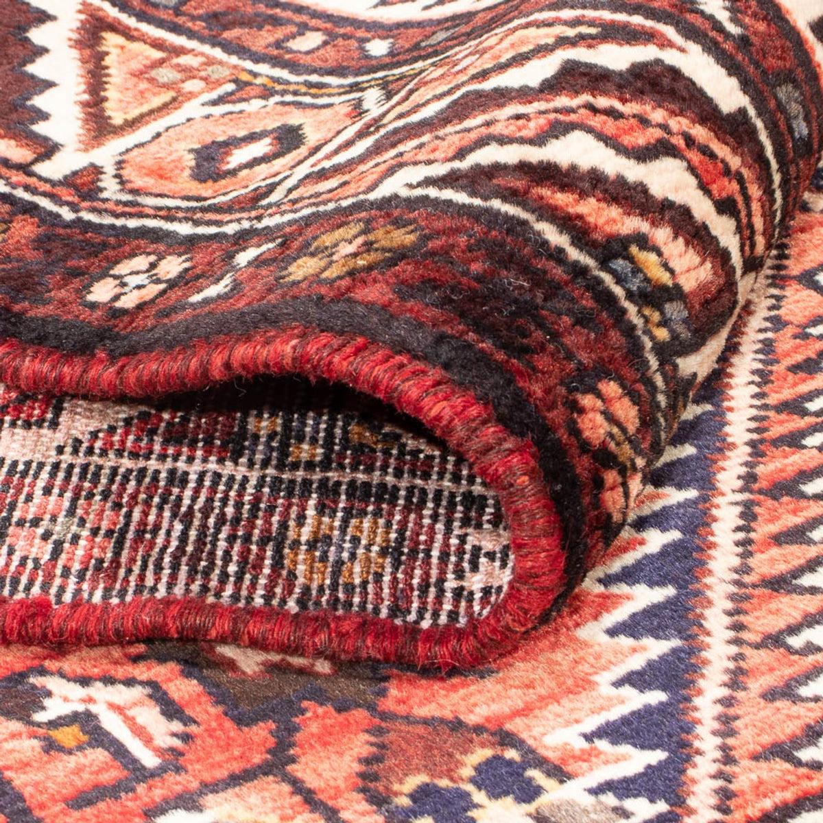 Runner Persisk matta - Nomadic - 350 x 116 cm - röd