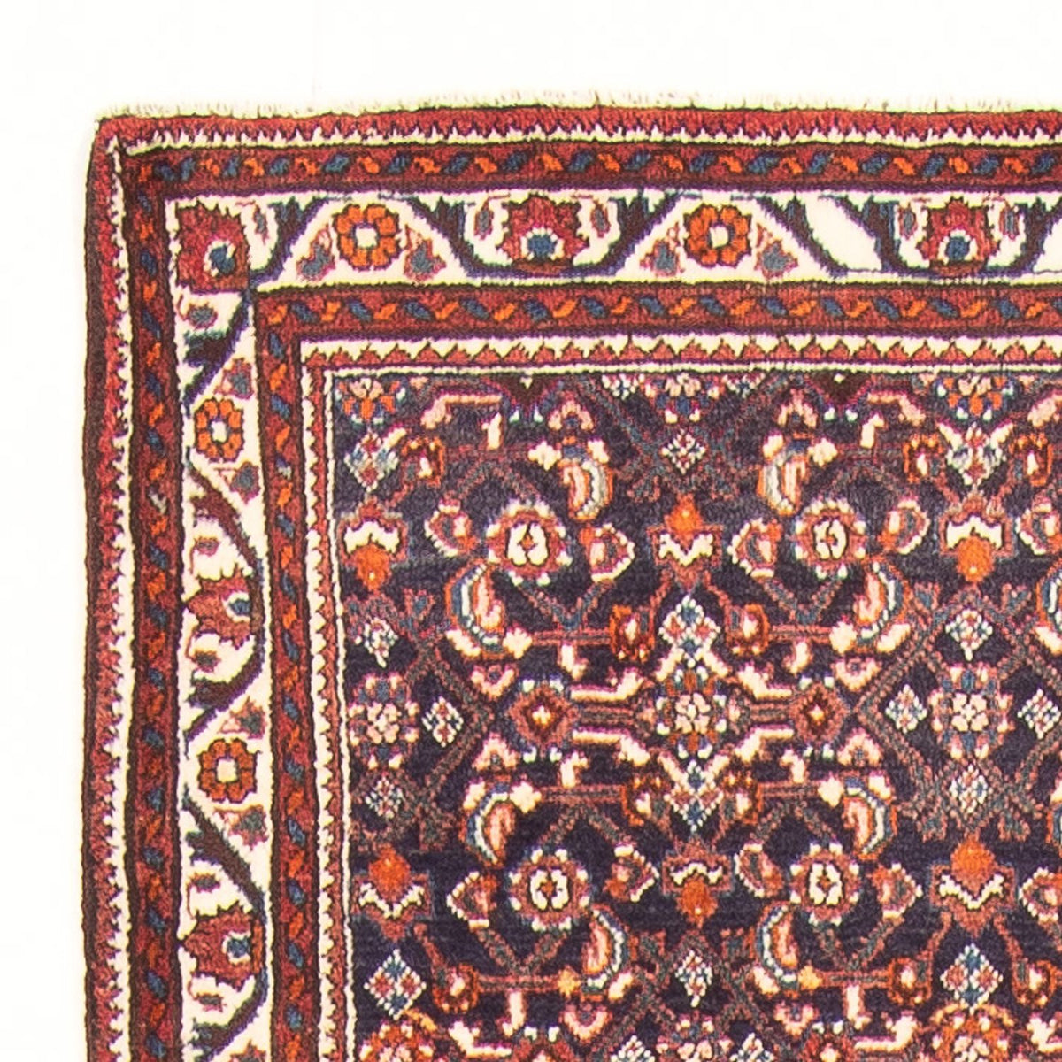 Runner Persisk matta - Nomadic - 295 x 107 cm - mörkblå