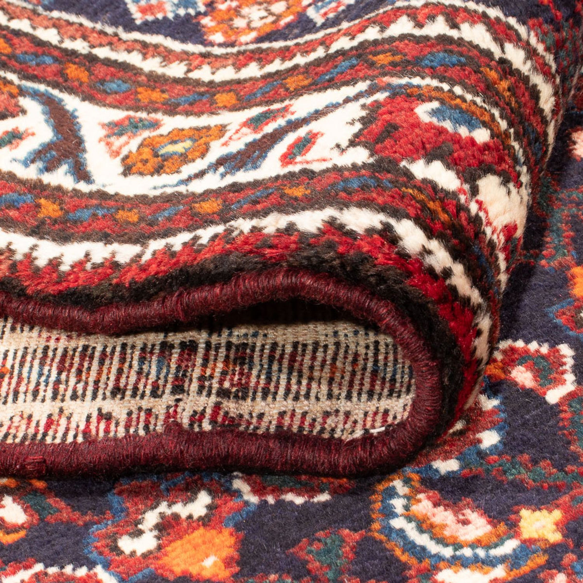 Runner Persisk matta - Nomadic - 295 x 107 cm - mörkblå