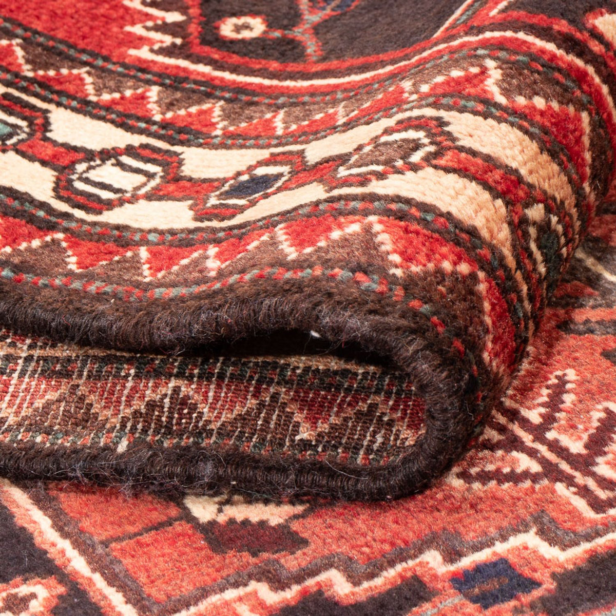 Runner Persisk matta - Nomadic - 324 x 124 cm - mörkblå