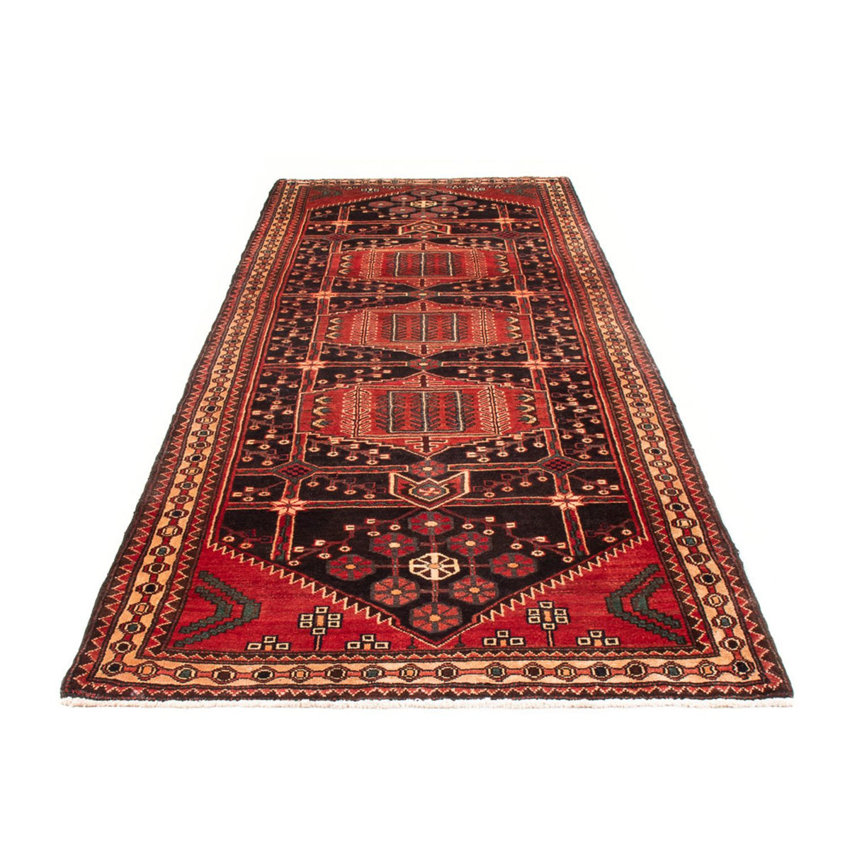 Runner Persisk matta - Nomadic - 324 x 124 cm - mörkblå