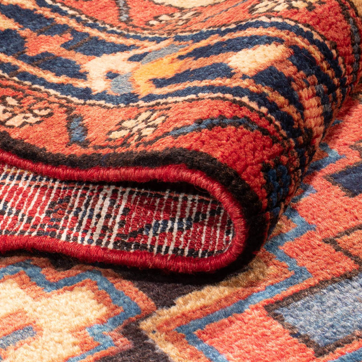 Runner Persisk matta - Nomadic - 530 x 113 cm - mörkblå