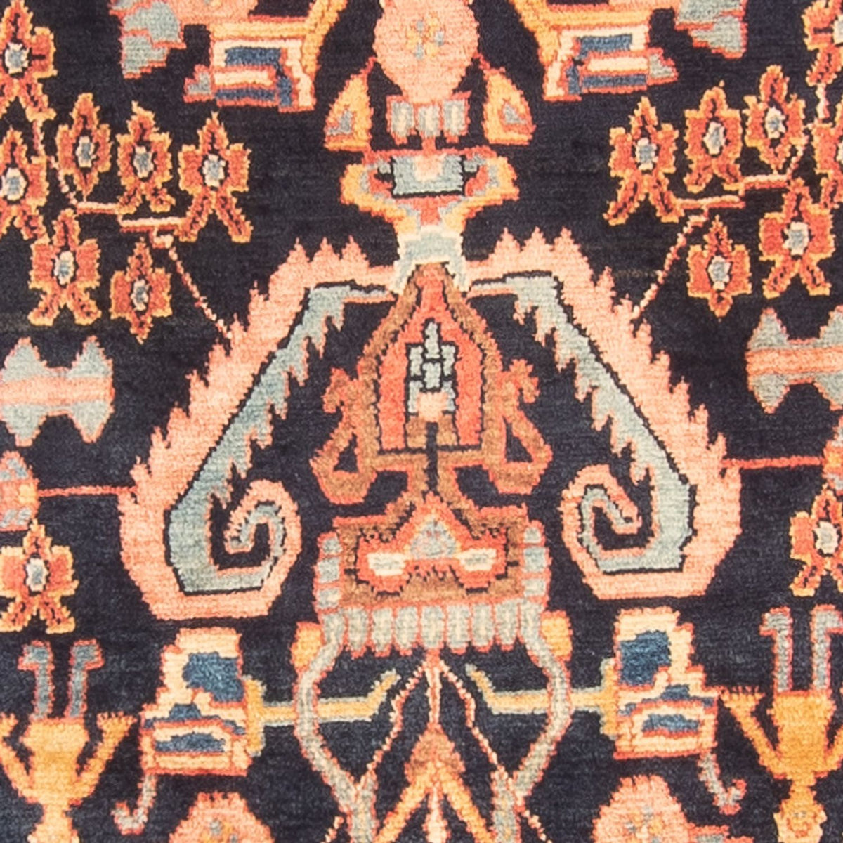 Runner Persisk matta - Nomadic - 510 x 117 cm - mörkblå