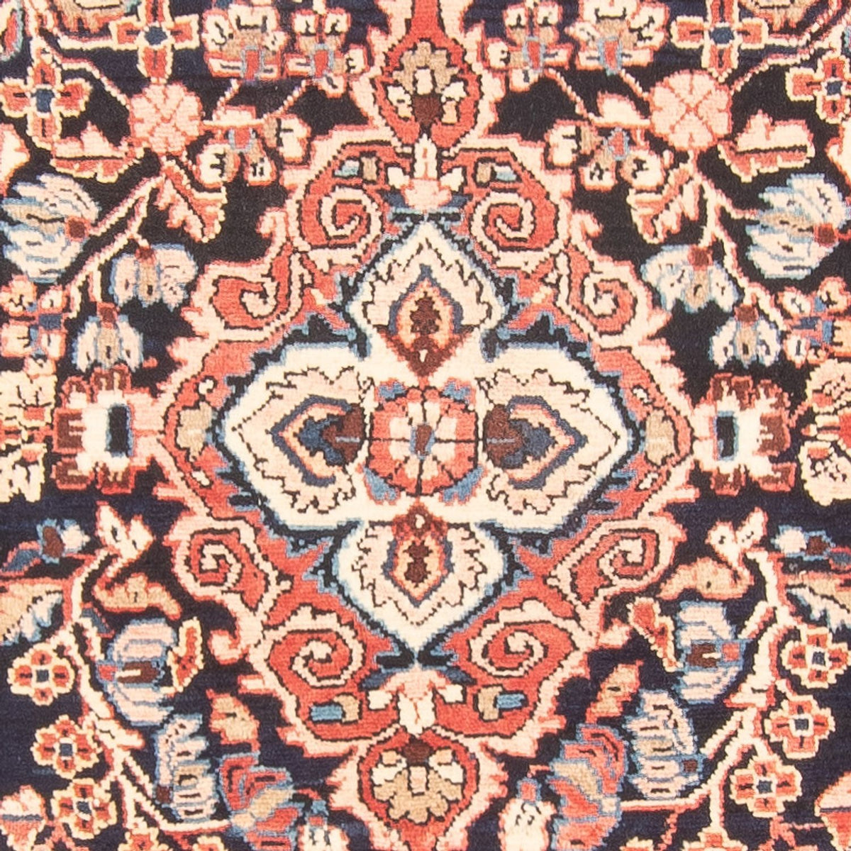 Runner Persisk matta - Nomadic - 515 x 122 cm - mörkblå