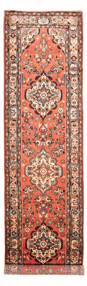 Runner Persisk matta - Nomadic - 449 x 127 cm - röd