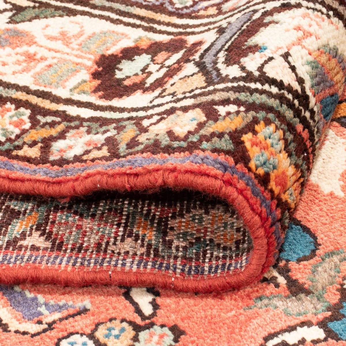 Runner Persisk matta - Nomadic - 449 x 127 cm - röd