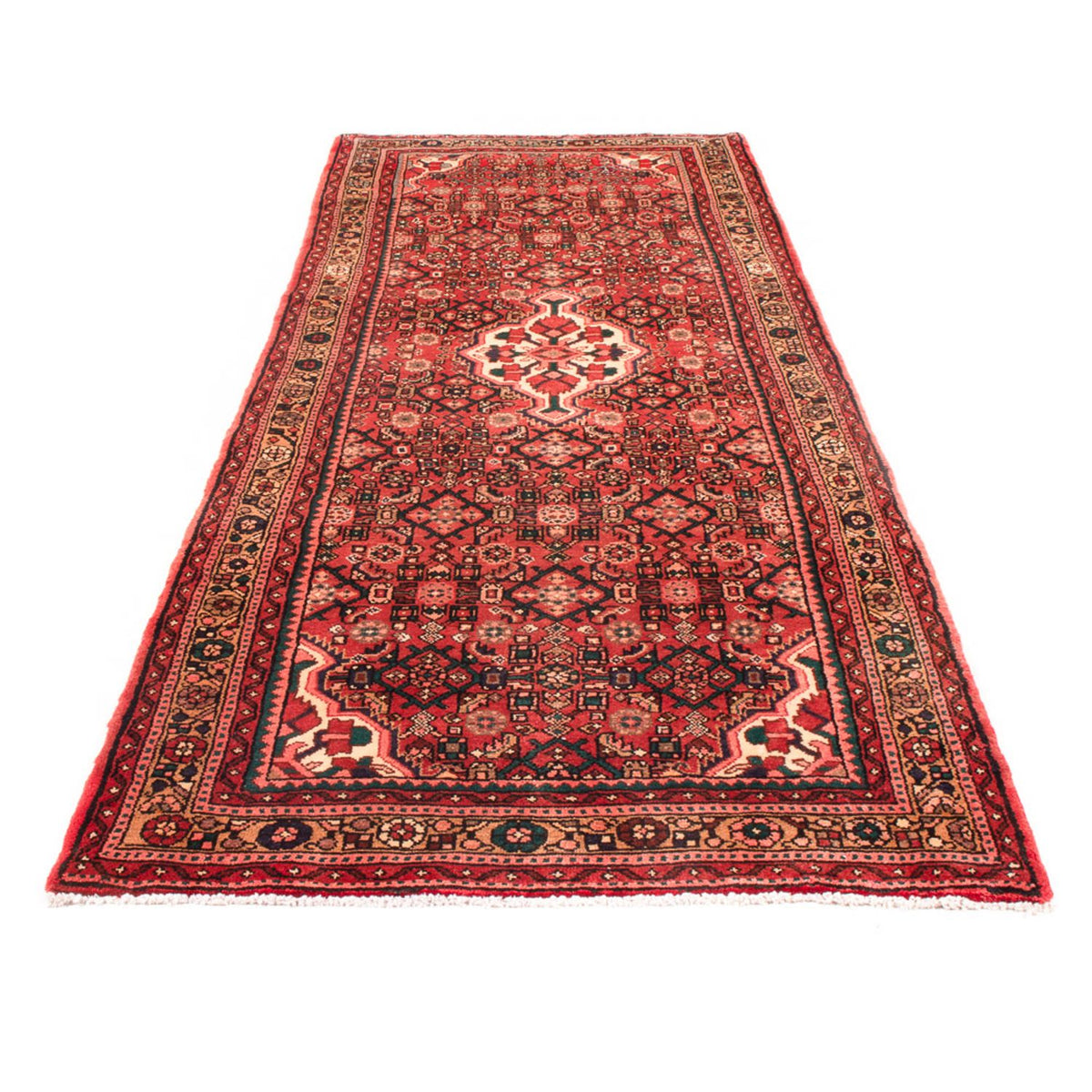 Runner Persisk matta - Nomadic - 308 x 110 cm - mörkblå