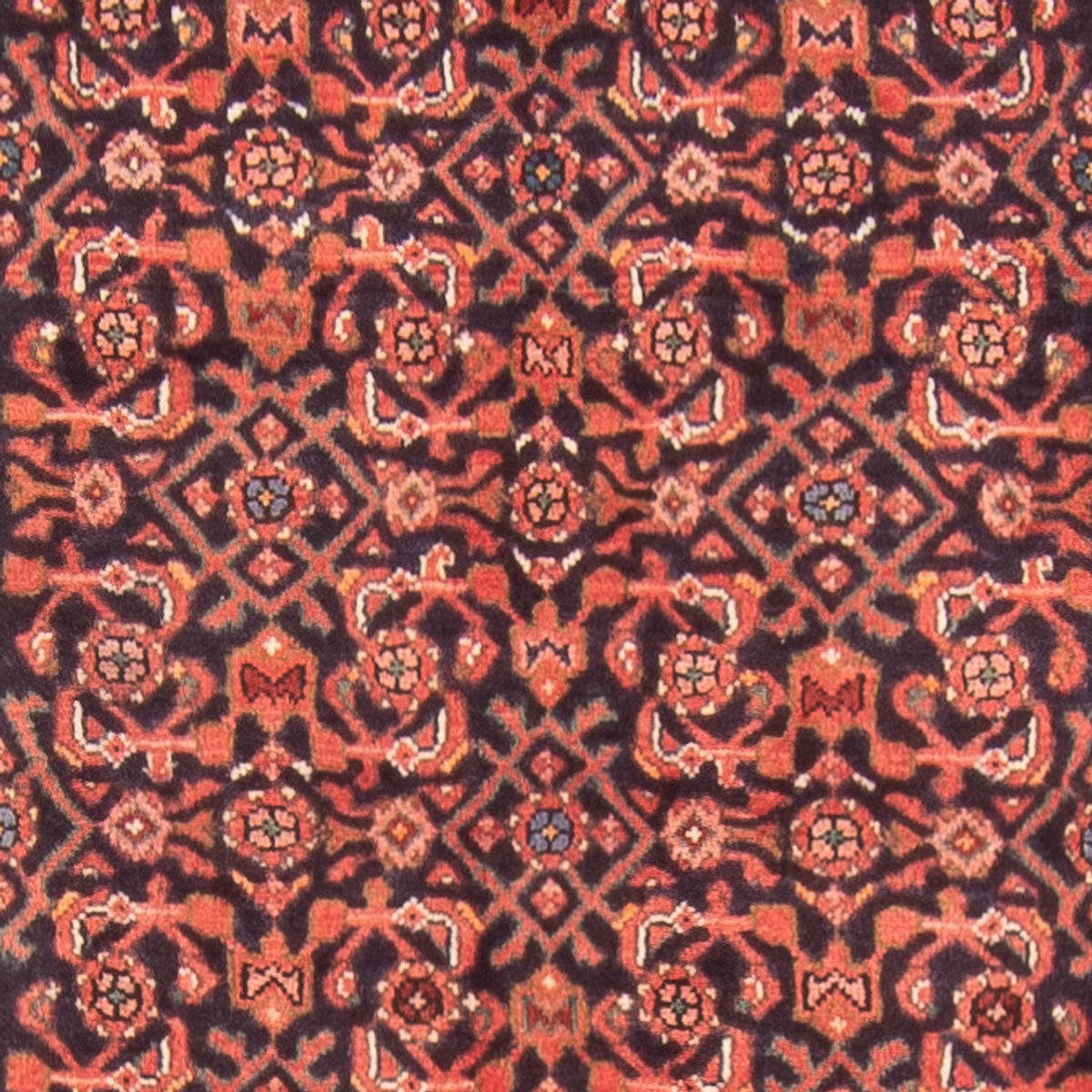 Runner Persisk matta - Nomadic - 434 x 102 cm - mörkblå