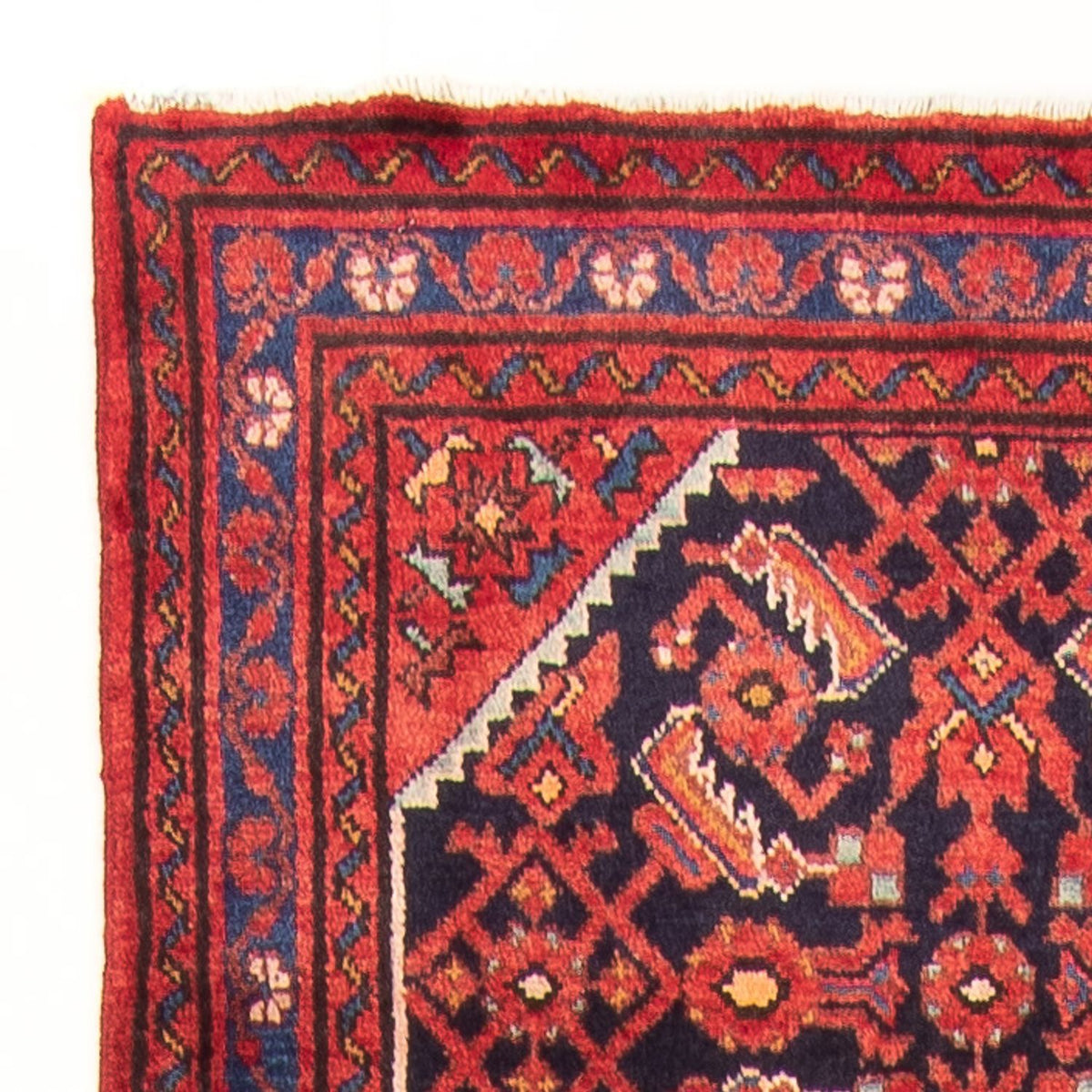 Runner Persisk matta - Nomadic - 410 x 108 cm - mörkblå