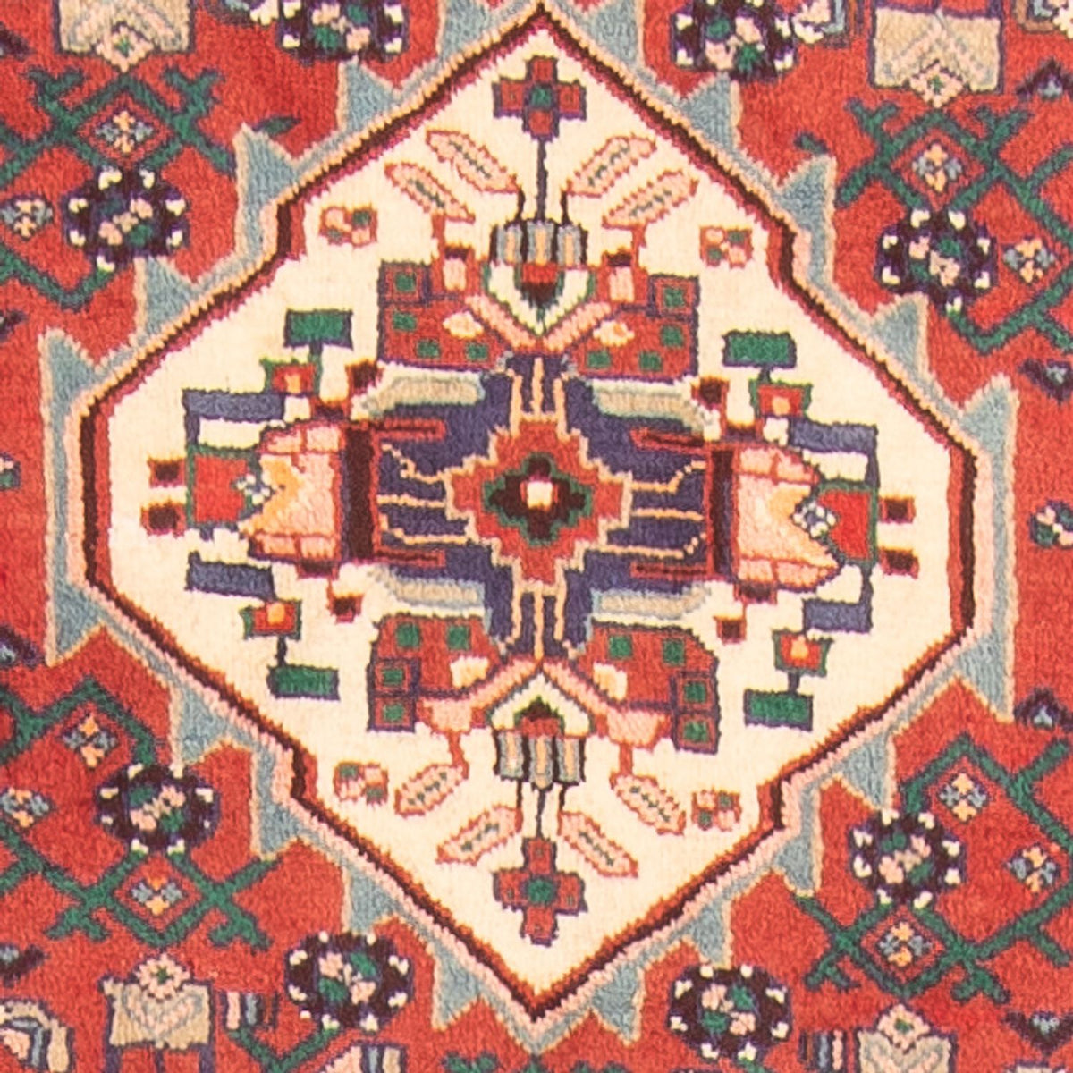 Runner Persisk matta - Nomadic - 418 x 107 cm - röd