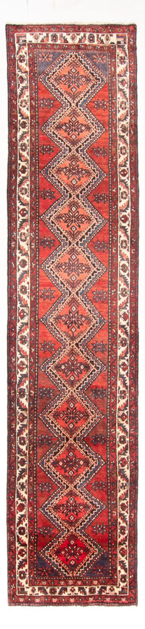 Runner Persisk matta - Nomadic - 391 x 100 cm - röd