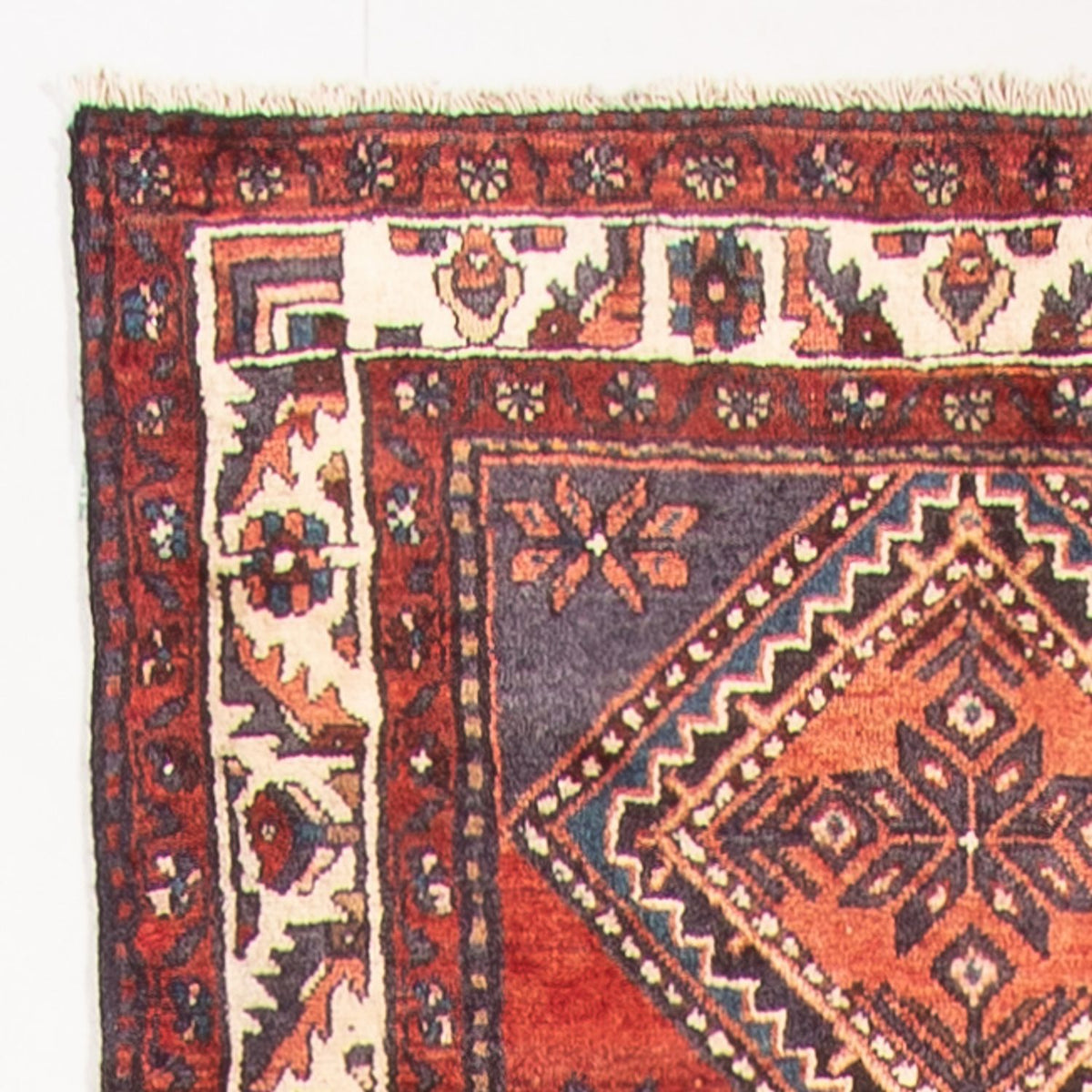 Runner Persisk matta - Nomadic - 391 x 100 cm - röd