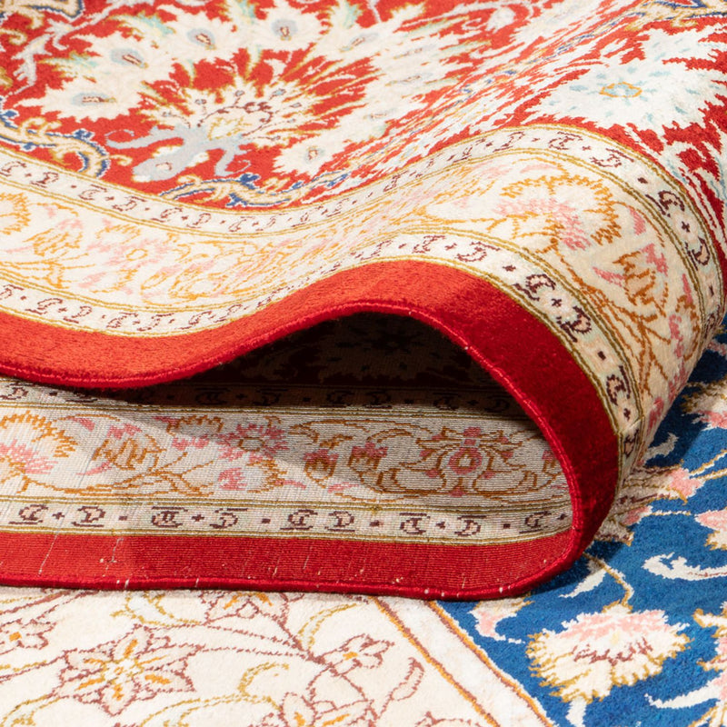 Silk Carpet - Ghom Silk - Premium - 287 x 196 cm - blå