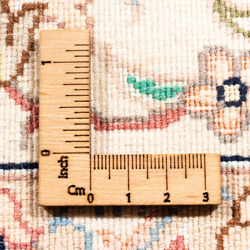 Persisk matta - Tabriz - 198 x 149 cm - grädde