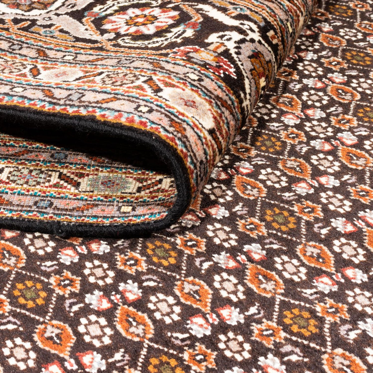 Persisk matta - Tabriz - Royal - 237 x 178 cm - mörkblå