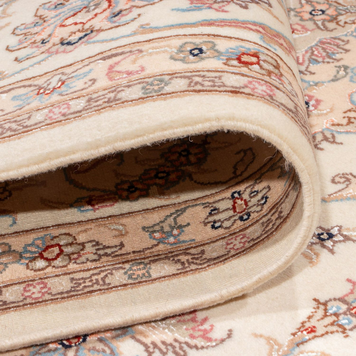 Persisk matta - Tabriz - Royal - 298 x 201 cm - grädde