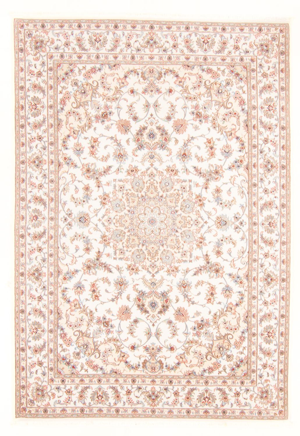 Persisk matta - Tabriz - Royal - 236 x 169 cm - grädde