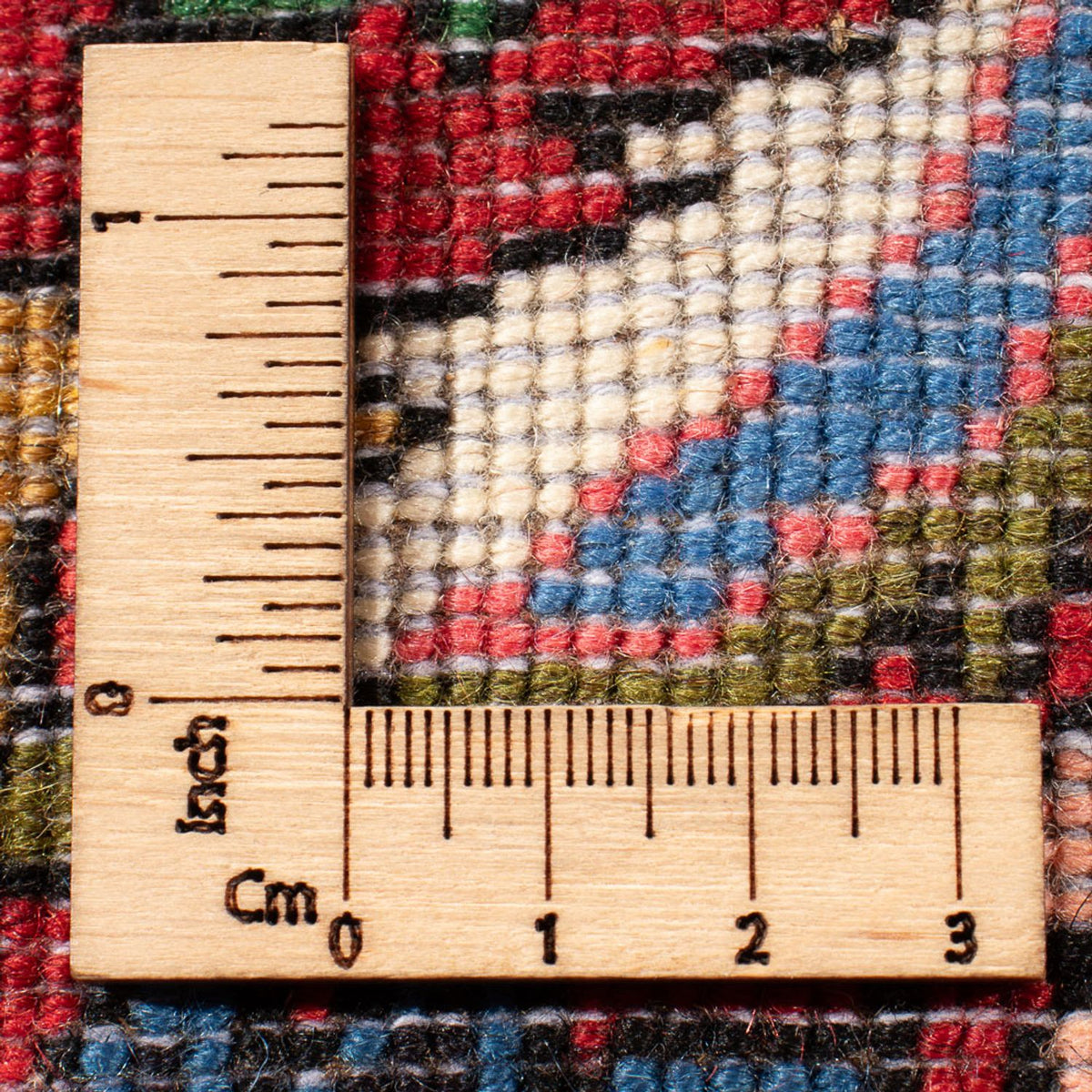 Persisk matta - Nomadic - 312 x 210 cm - mörkröd