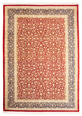 Silk Carpet - Ghom Silk - Premium - 294 x 197 cm - röd