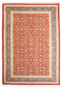 Silk Carpet - Ghom Silk - Premium - 294 x 197 cm - röd