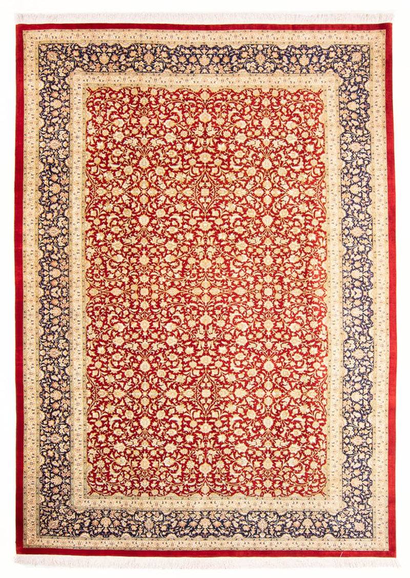 Silk Carpet - Ghom Silk - Premium - 294 x 197 cm - röd
