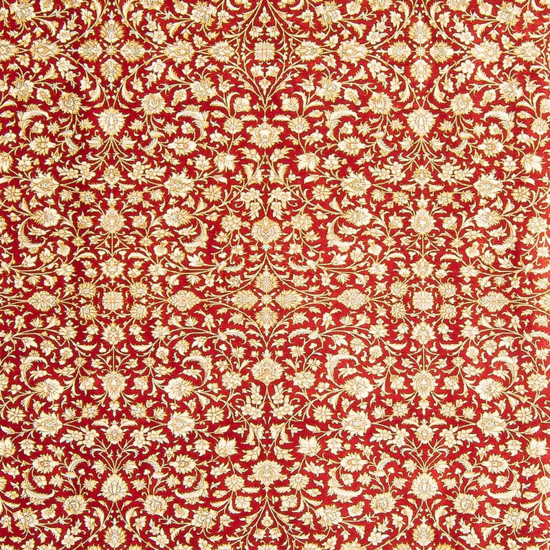 Silk Carpet - Ghom Silk - Premium - 294 x 197 cm - röd