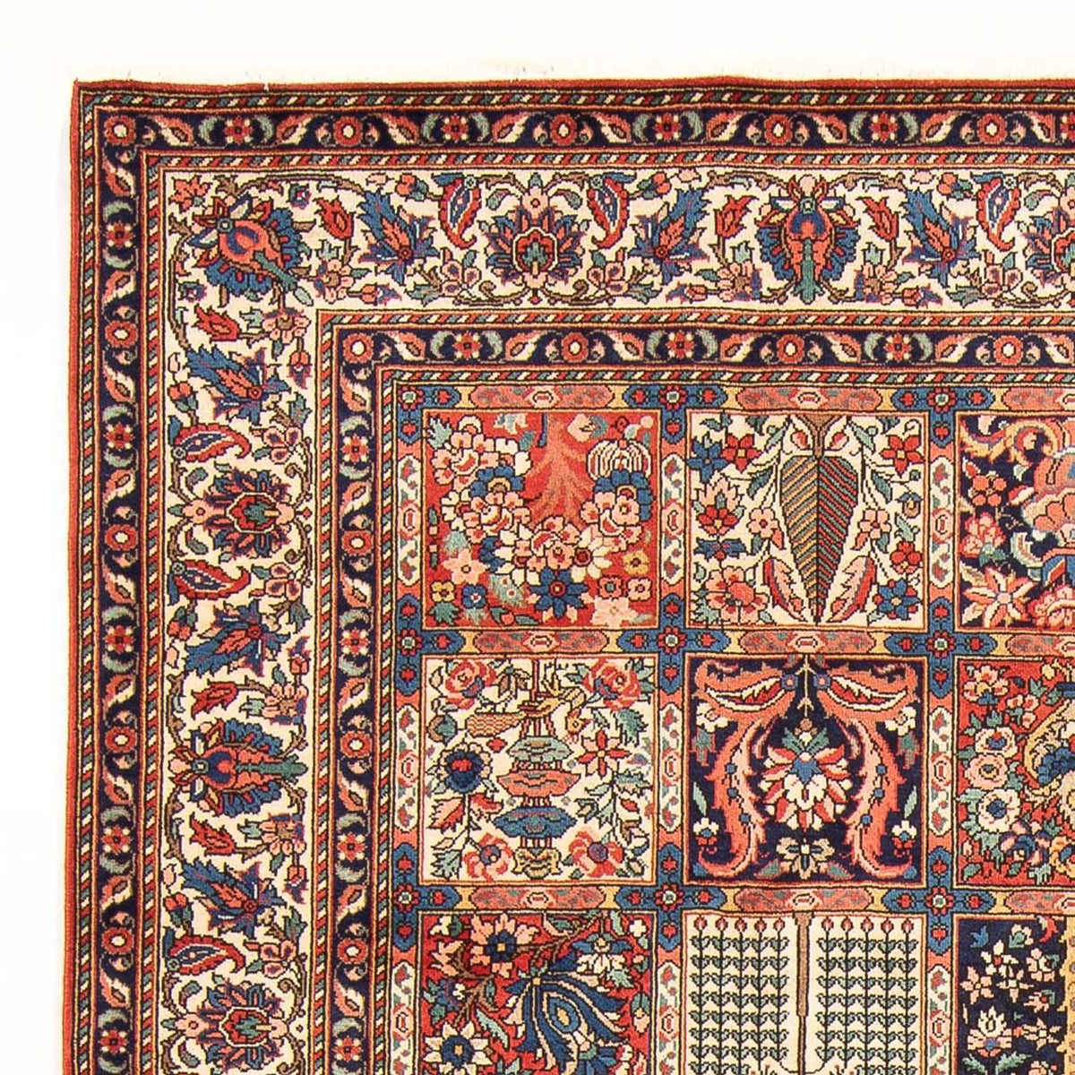 Persisk matta - Nomadic - 300 x 210 cm - mörkblå