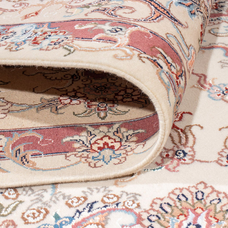 Persisk matta - Tabriz - Royal - 238 x 167 cm - grädde