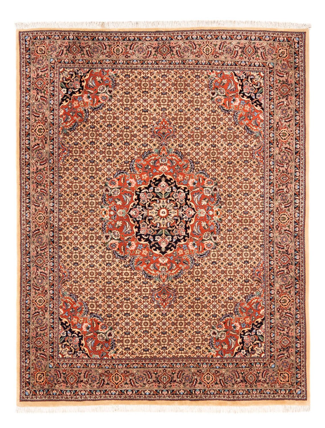 Persisk matta - Bijar - Royal - 231 x 178 cm - beige