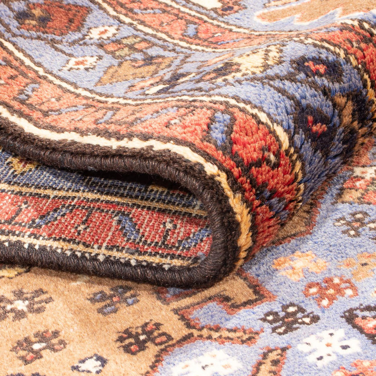 Runner Persisk matta - Nomadic - 407 x 100 cm - flerfärgad