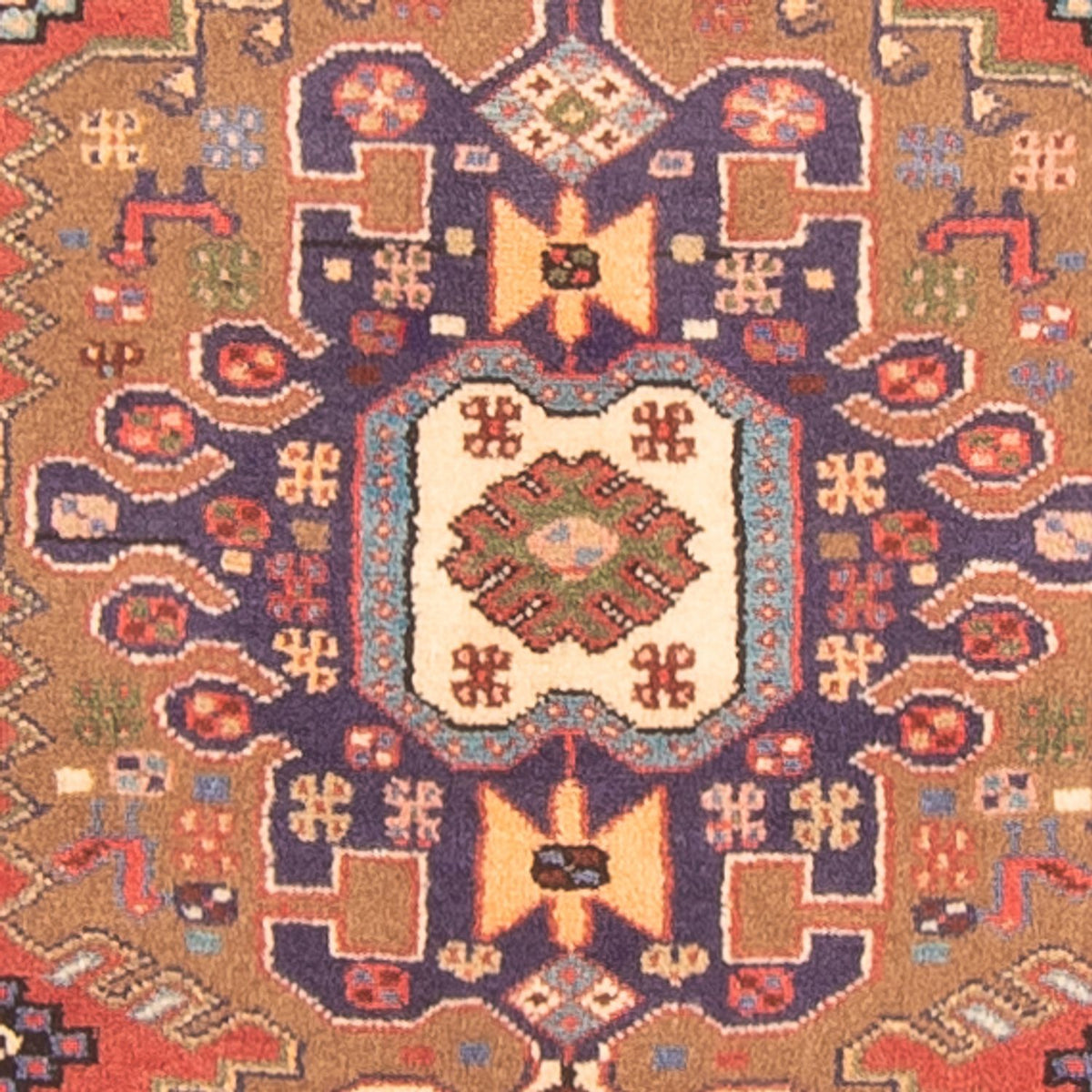 Runner Persisk matta - Nomadic - 373 x 95 cm - röd