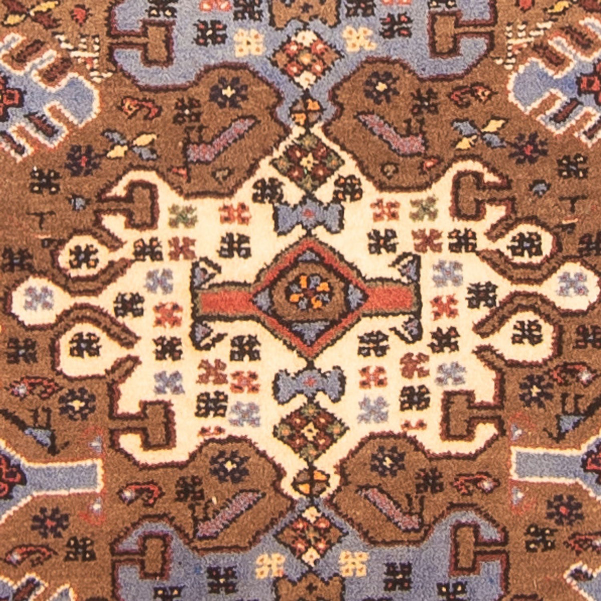 Runner Persisk matta - Nomadic - 390 x 100 cm - flerfärgad