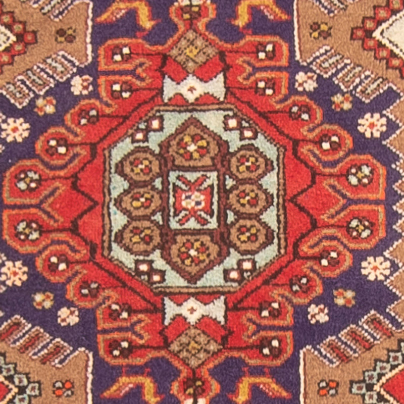 Runner Persisk matta - Nomadic - 403 x 82 cm - mörkblå