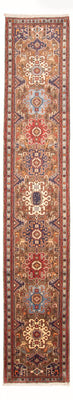 Runner Persisk matta - Nomadic - 400 x 92 cm - flerfärgad