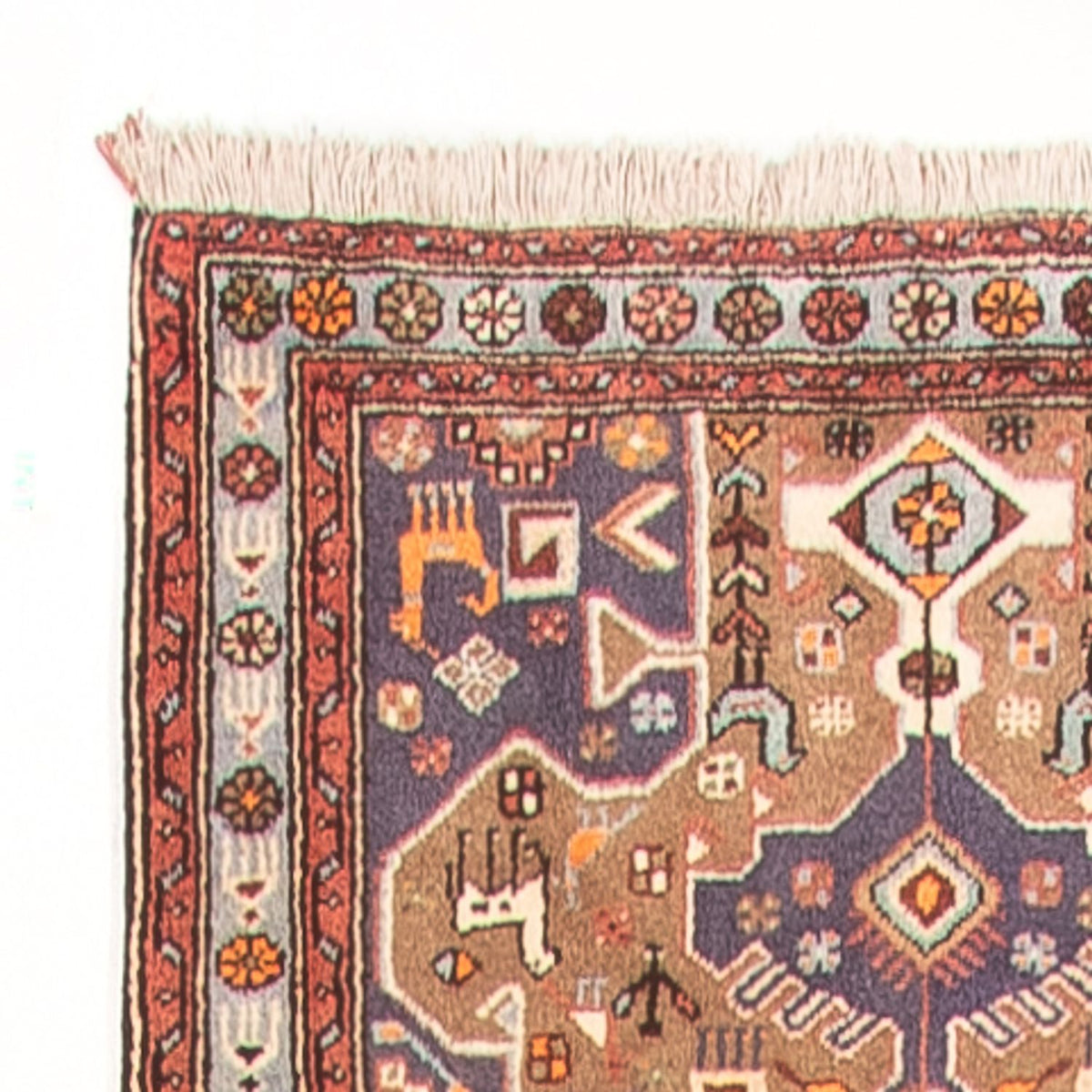 Runner Persisk matta - Nomadic - 400 x 92 cm - flerfärgad