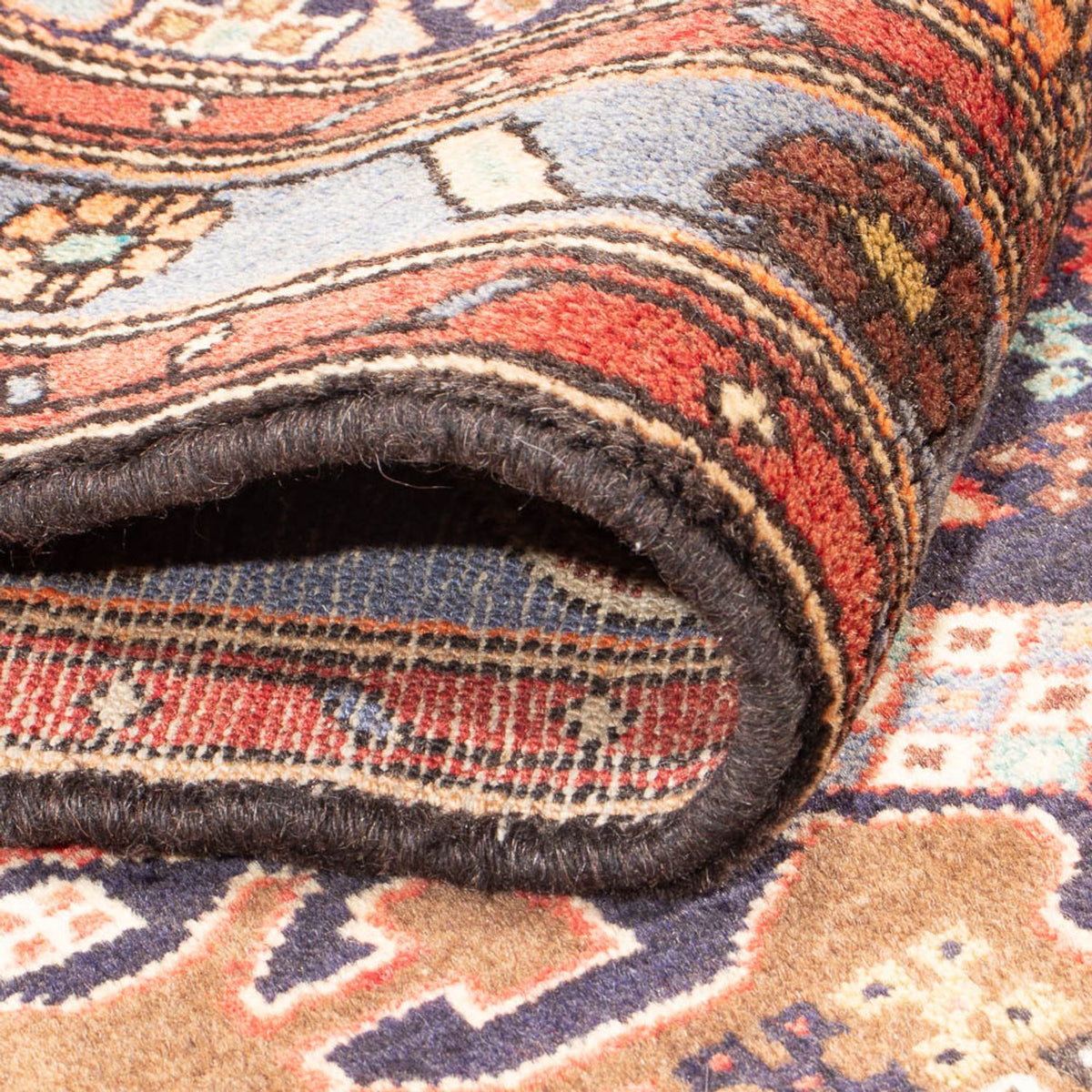 Runner Persisk matta - Nomadic - 388 x 92 cm - flerfärgad