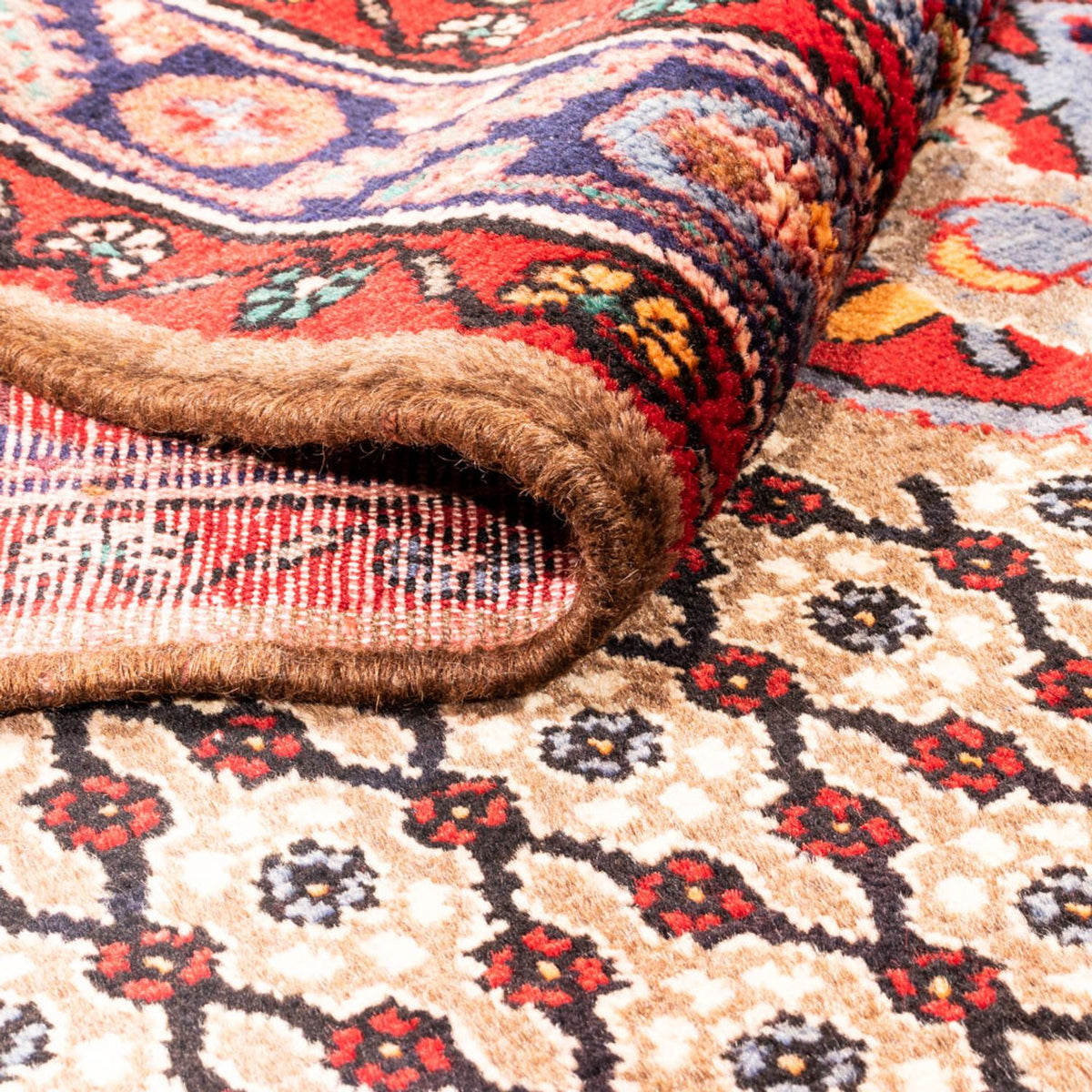 Persisk matta - Nomadic - 290 x 155 cm - röd