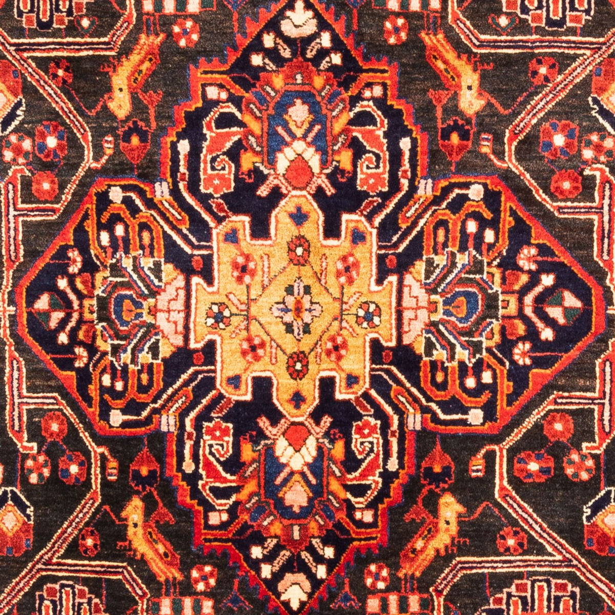 Persisk matta - Nomadic - 295 x 158 cm - mörkblå