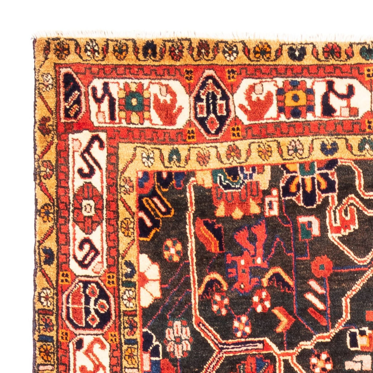 Persisk matta - Nomadic - 295 x 158 cm - mörkblå