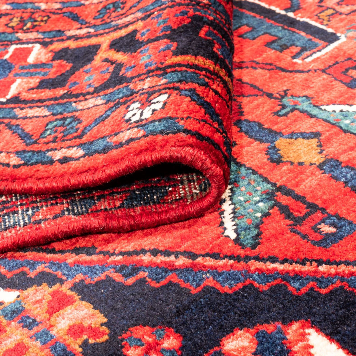 Persisk matta - Nomadic - 310 x 154 cm - mörkblå