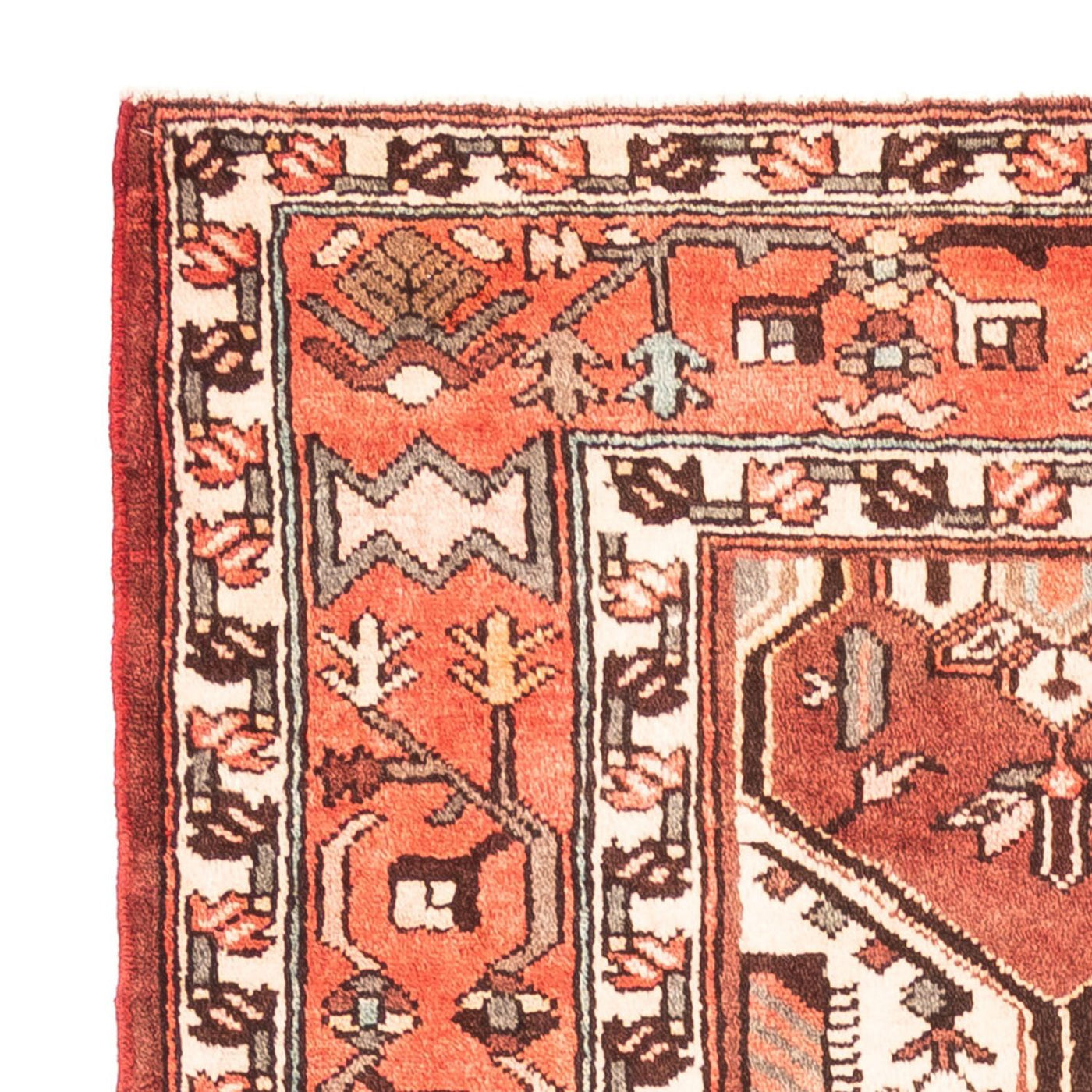 Persisk matta - Nomadic - 300 x 166 cm - röd