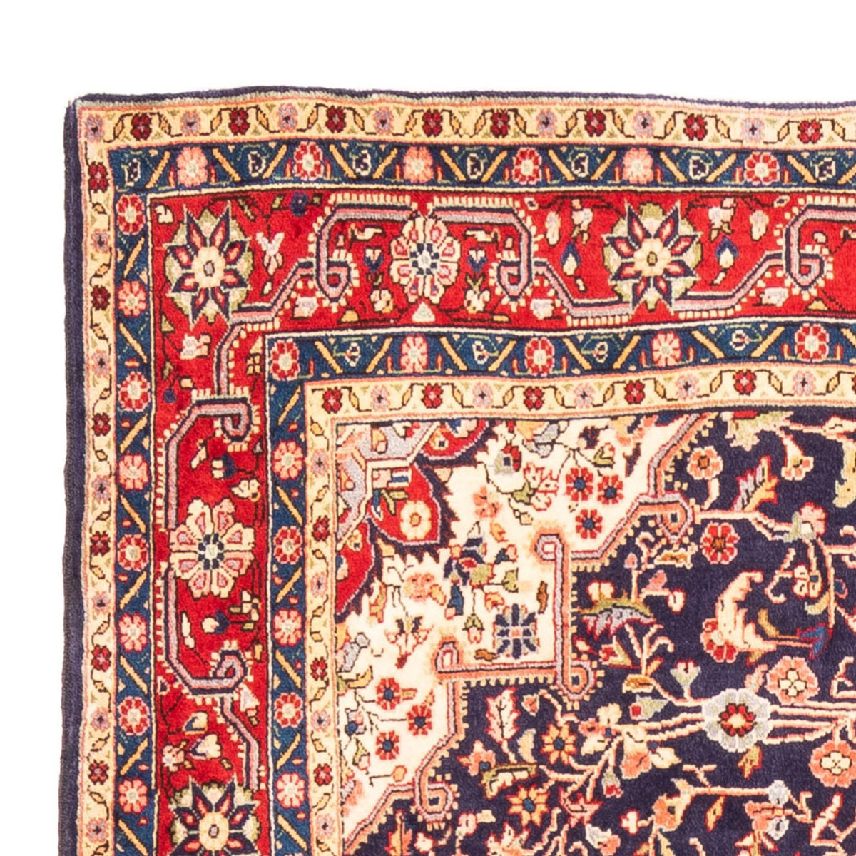 Persisk matta - Nomadic - 282 x 156 cm - mörkblå