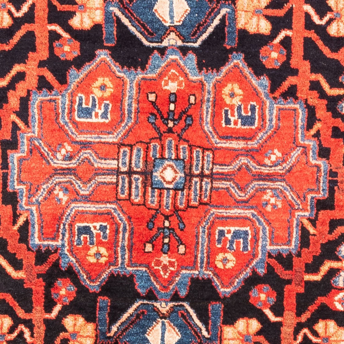 Persisk matta - Nomadic - 275 x 153 cm - mörkblå