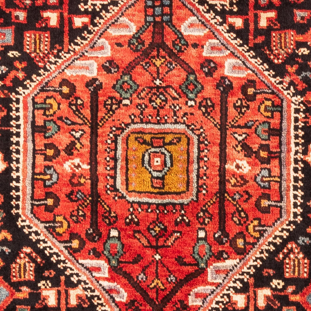 Persisk matta - Nomadic - 266 x 174 cm - mörkblå