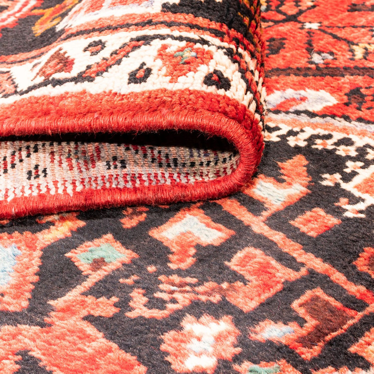 Persisk matta - Nomadic - 266 x 174 cm - mörkblå