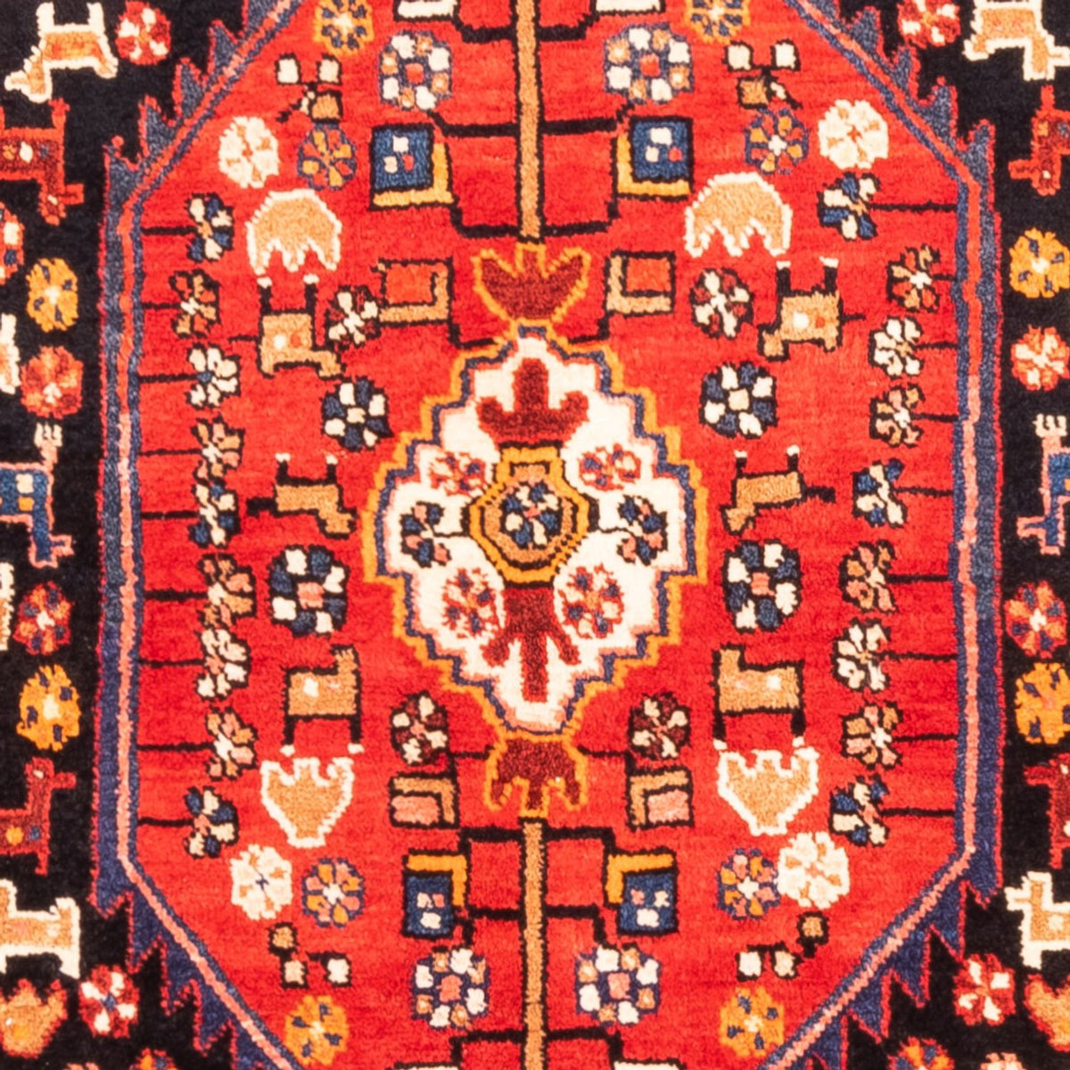 Persisk matta - Nomadic - 285 x 155 cm - mörkblå