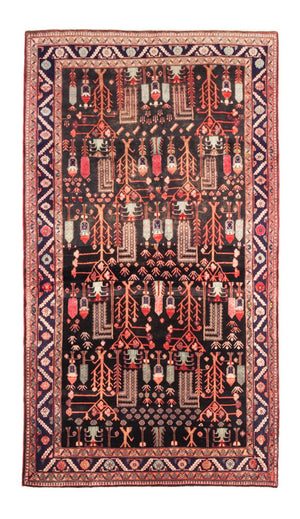 Persisk matta - Nomadic - 270 x 152 cm - mörkblå