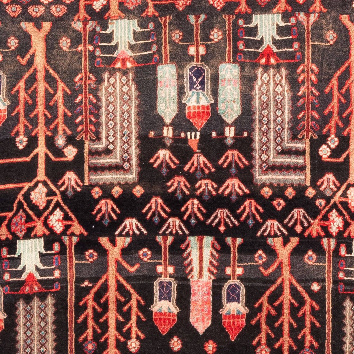 Persisk matta - Nomadic - 270 x 152 cm - mörkblå