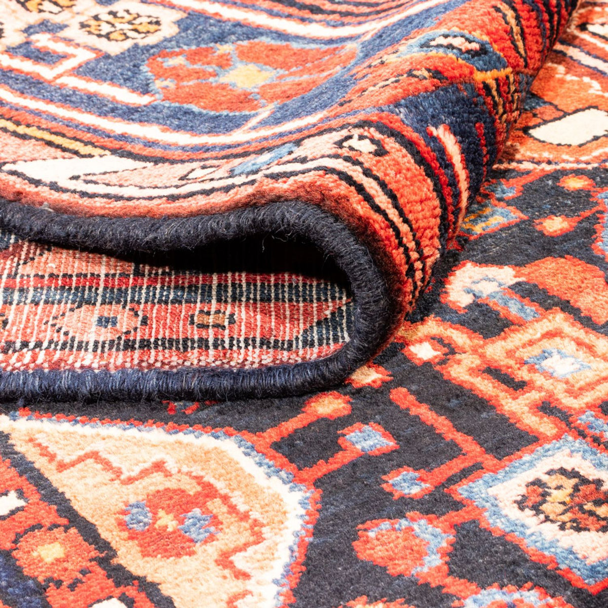 Runner Persisk matta - Nomadic - 295 x 140 cm - mörkblå