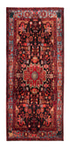 Runner Persisk matta - Nomadic - 343 x 154 cm - mörkblå